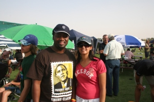 Barack Obama is an honorary African - judging by the T-shirt